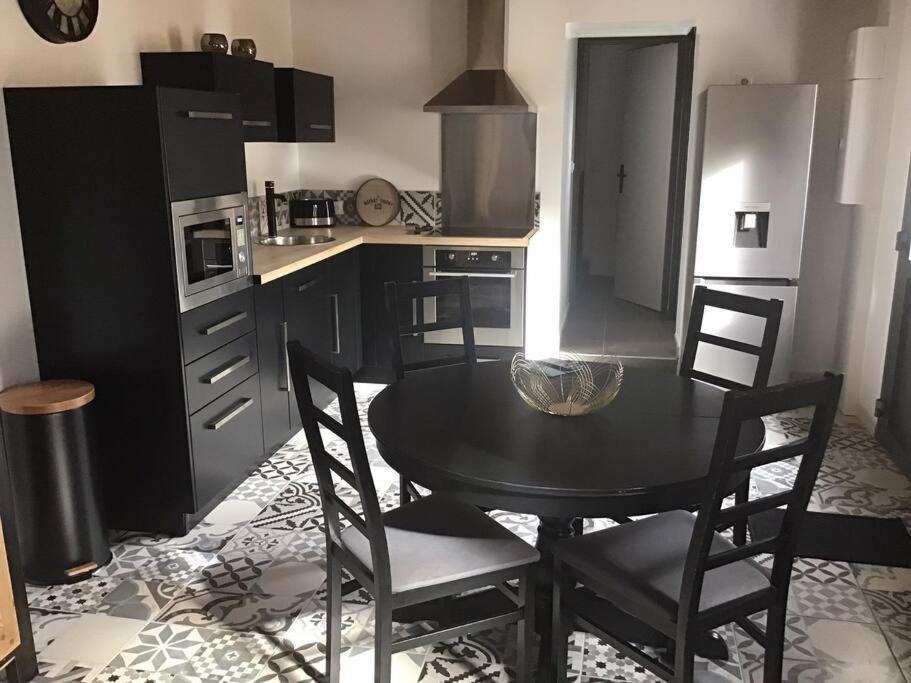 Appartement Le Crotoy En Noir Et Bois Extérieur photo