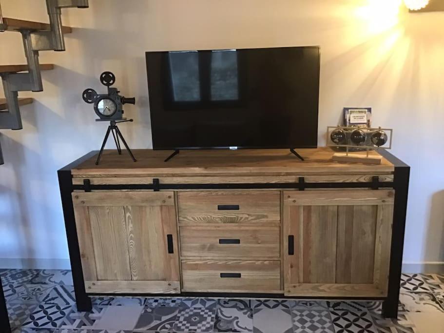 Appartement Le Crotoy En Noir Et Bois Extérieur photo